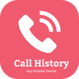 Call History Any Number Detail icon