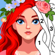 Gallery: Coloring Book by Number Home Decor Game APK icon