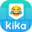 Kika Keyboard 2021 - Emoji Keyboard Stickers GIF APK icon