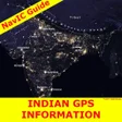 NavIC indian GPS map icon