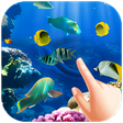 Aquarium Magic Touch Live Wallpaper APK icon