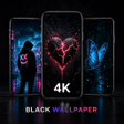 Black Wallpapers 4K HD APK icon