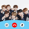 BTS Fake Video Call Prank APK icon