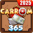 Carrom 365 Money Win Cash Game icon