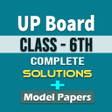 Class 6 UP Board Solutions in APK icon