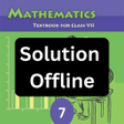 Class 7 Maths NCERT Solution APK icon