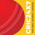 Cric24x7 - Live Cricket Scorecard News Updates APK icon