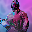 Cyberpunk Neon Soldier 2077 APK icon