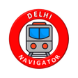 Delhi Metro Navigator - Fare Route Map Offline APK icon