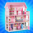 Girl Doll House: Design Clean Luxury Rooms APK icon