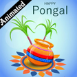 Happy Pongal Animated Stickers APK icon