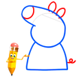 How to draw pepa icon