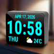 Huge Digital Clock APK icon