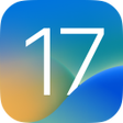 iOS 17 Launcher with App Lock APK icon
