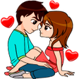 Love Story Stickers APK icon