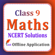 NCERT Solutions Class 9 Maths in English offline APK icon