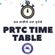 PRTC Bus Time Table APK icon
