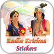 Radhe Krishna Stickers APK icon