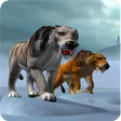 Sabertooth Tiger Chase Sim APK icon