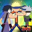 Stick Ninja - 3v3 Battle APK icon