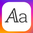 Stylish Fonts for Instagram bio, captions, stories APK icon