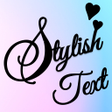 Stylish Text- Letter style change cool text app APK icon