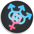 Triple chat online dating APK icon